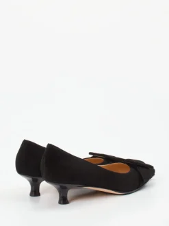 Unützer – Pumps aus Veloursleder Schwarz