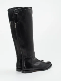 Unützer – Stiefel aus Lammleder schwarz glänzend