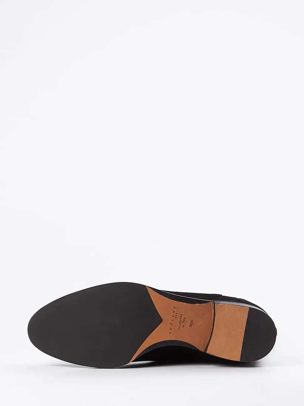 Unützer – Stiefel aus Veloursleder Schwarz