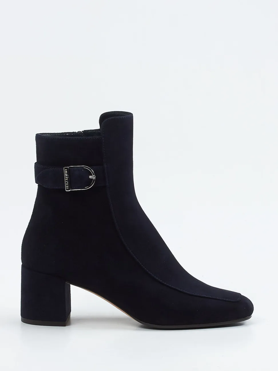 Unützer – Stiefelette aus Veloursleder tiefdunkelblau