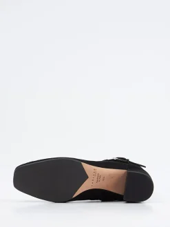 Unützer – Stiefelette aus Veloursleder Schwarz