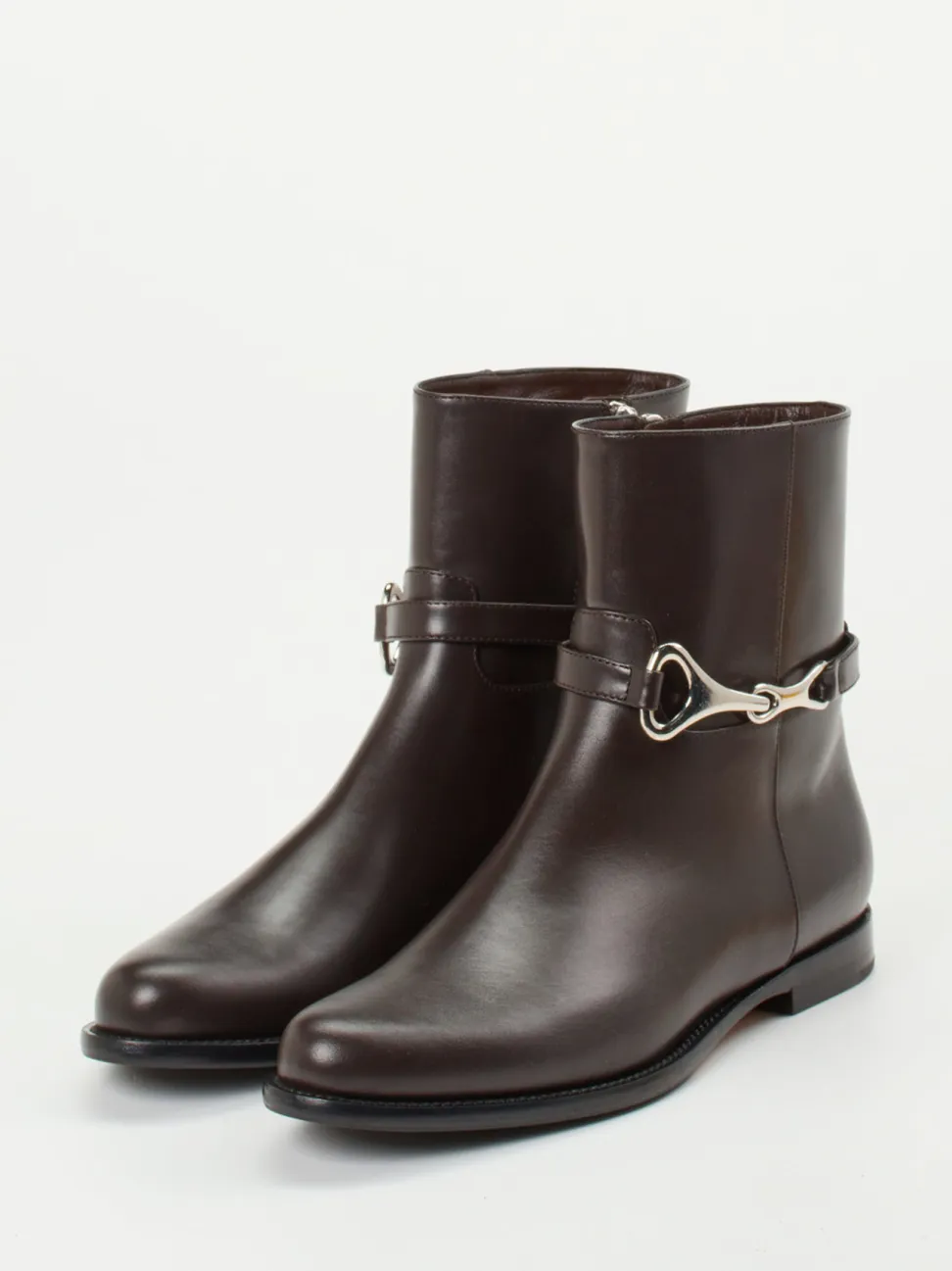 Unützer – Stiefeletten aus Kalbleder Dunkelbraun