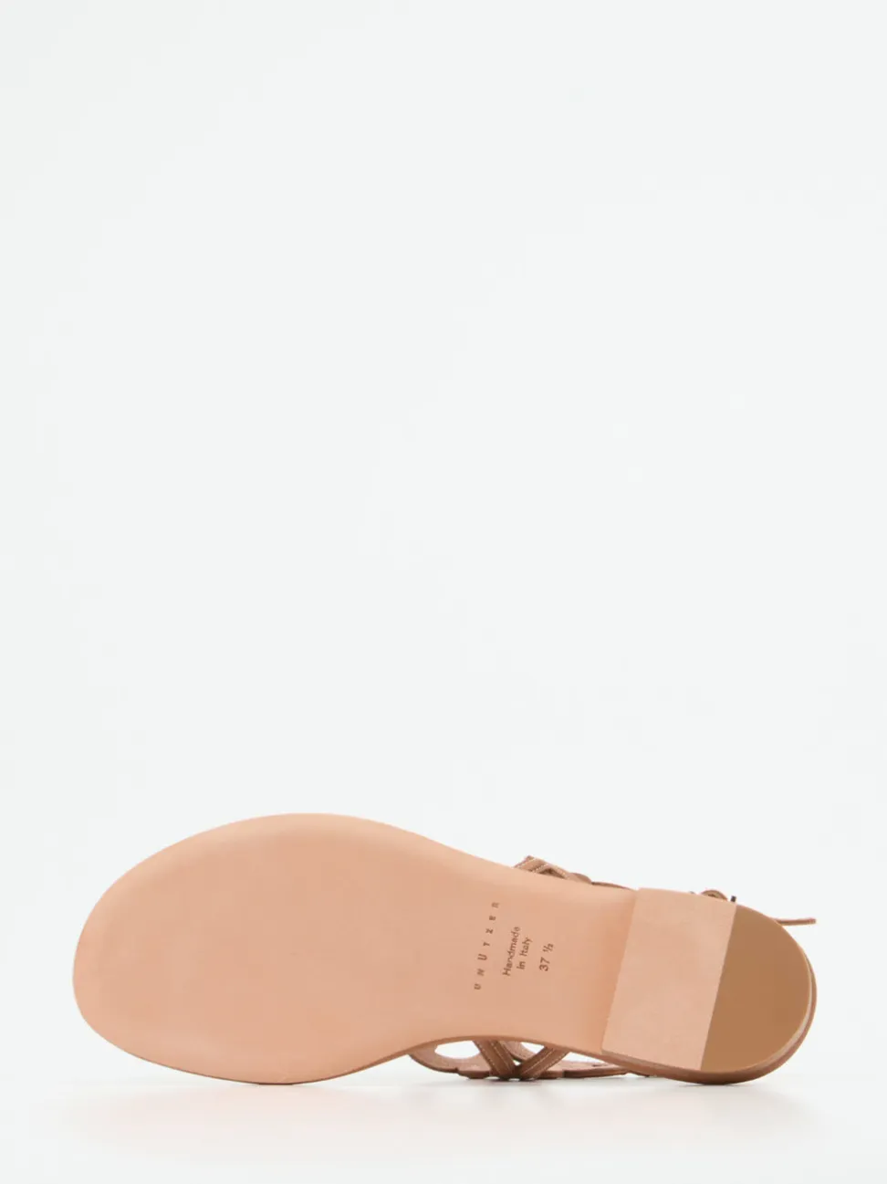 Unützer – Zehentrenner-Sandalen aus Kalbleder cognac