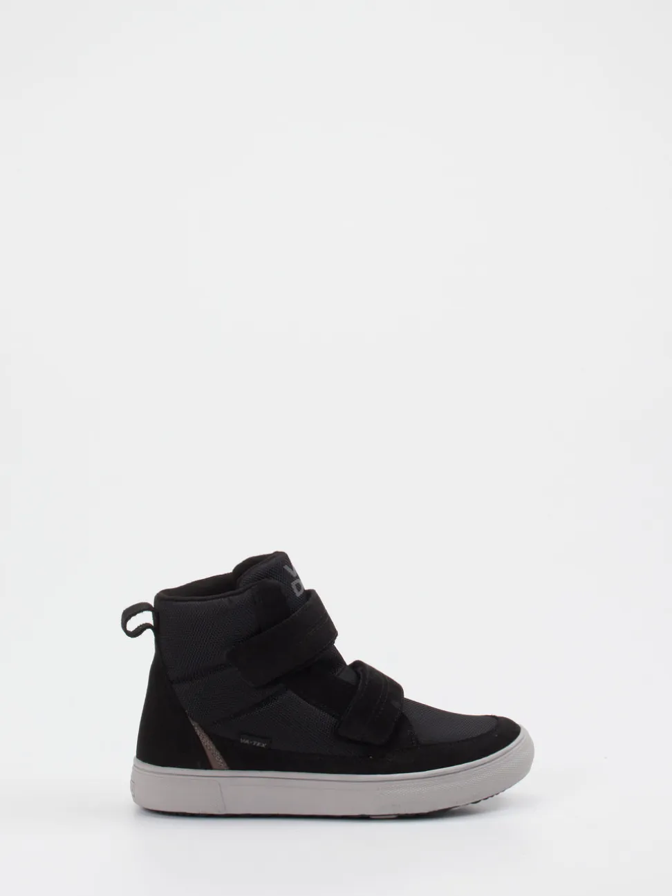 Vado – High-Top Sneaker aus Veloursleder schwarz