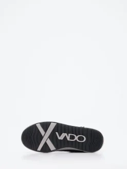 Vado – High-Top Sneaker aus Veloursleder schwarz