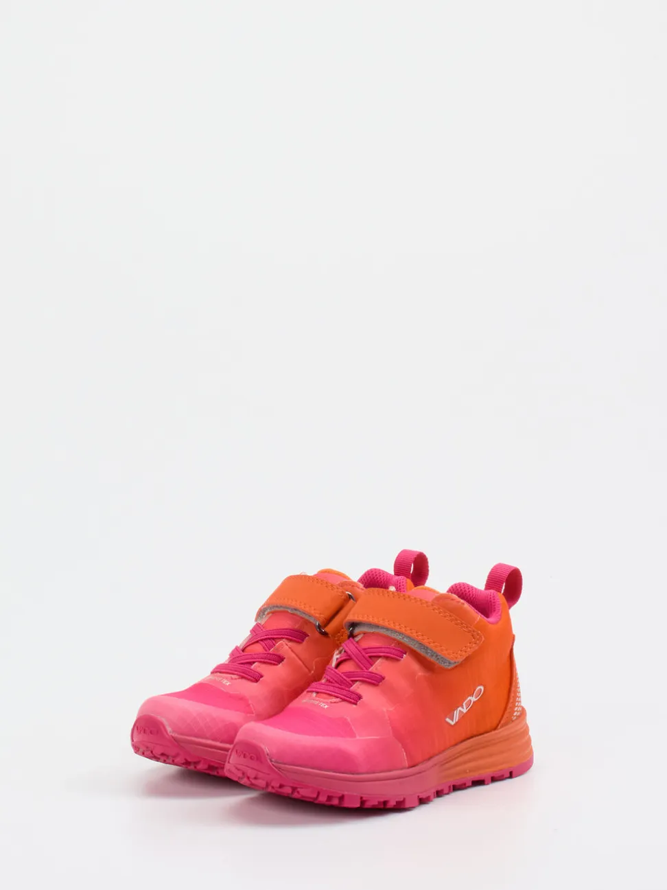 Vado – Kinder-Sneaker aus Textil in Orange-Pink