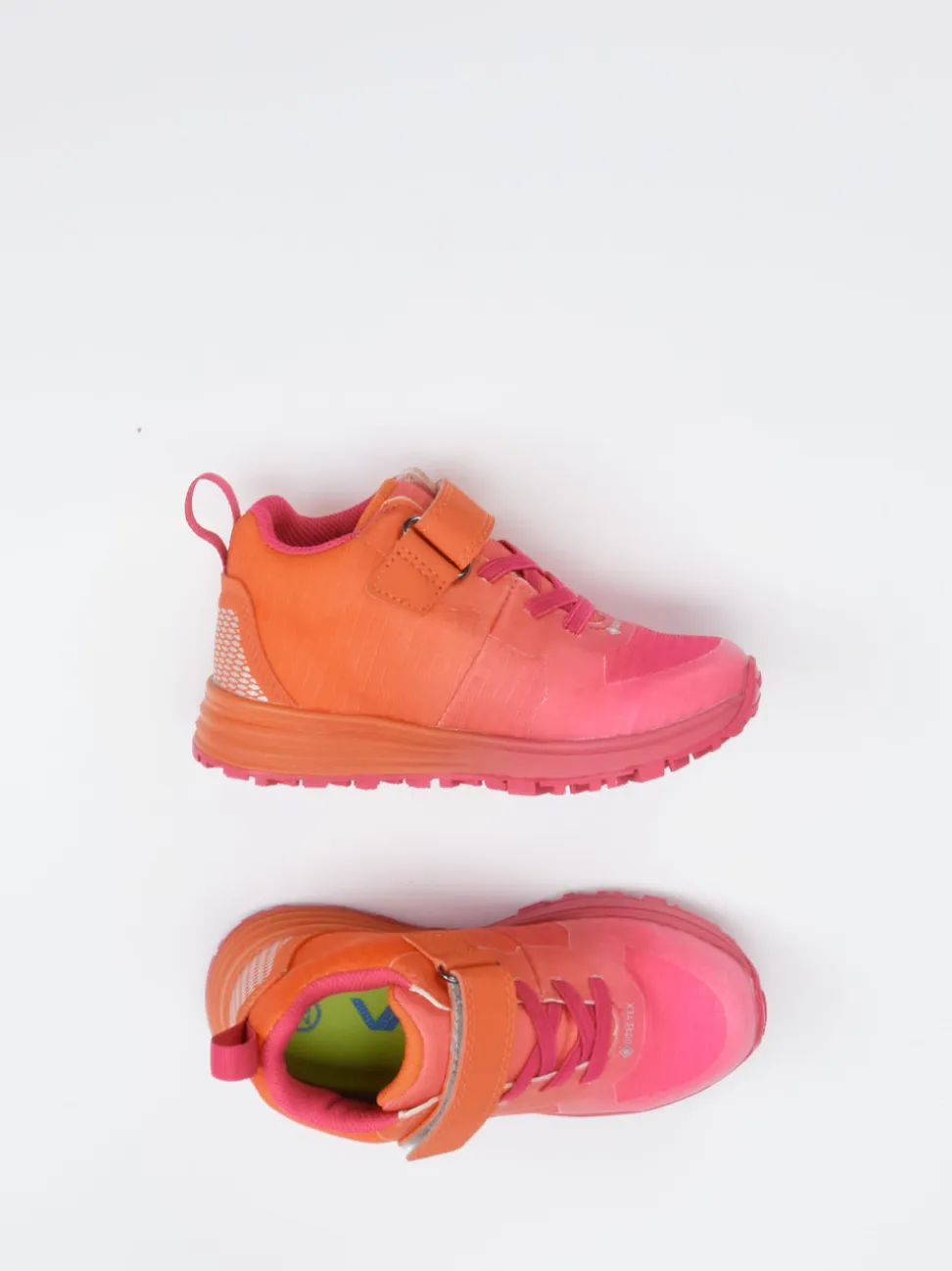 Vado – Kinder-Sneaker aus Textil in Orange-Pink