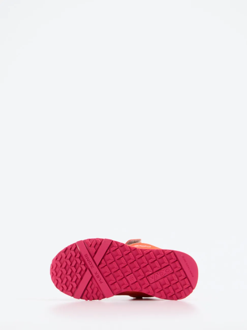 Vado – Kinder-Sneaker aus Textil in Orange-Pink