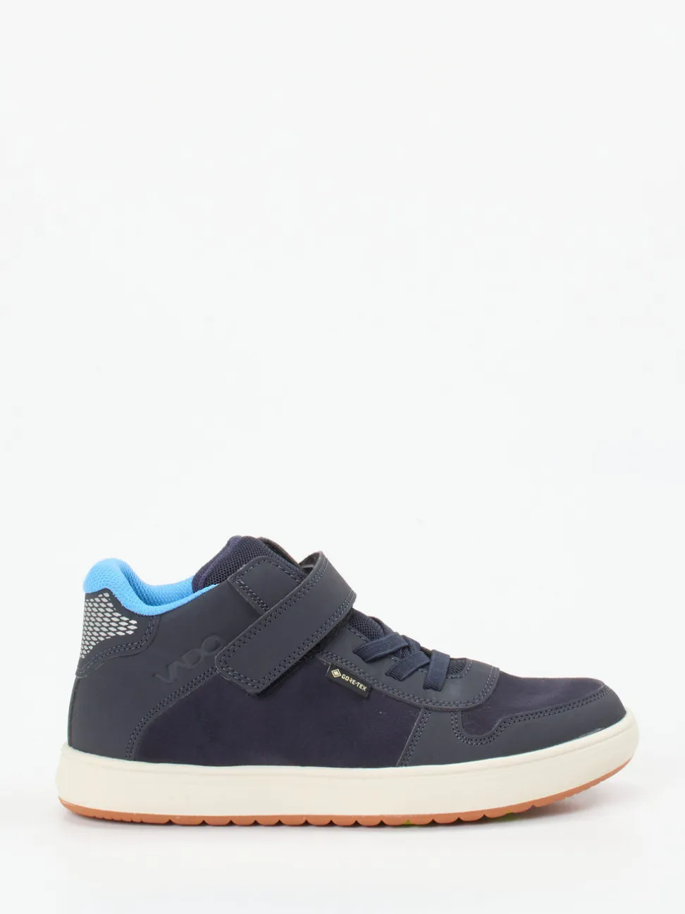 Vado – Mid-Top Sneaker aus Nubukleder blau