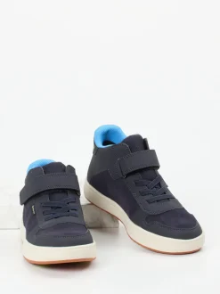 Vado – Mid-Top Sneaker aus Nubukleder blau
