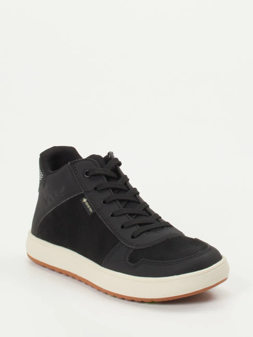 Vado – Mid-Top Sneaker aus Veloursleder Schwarz