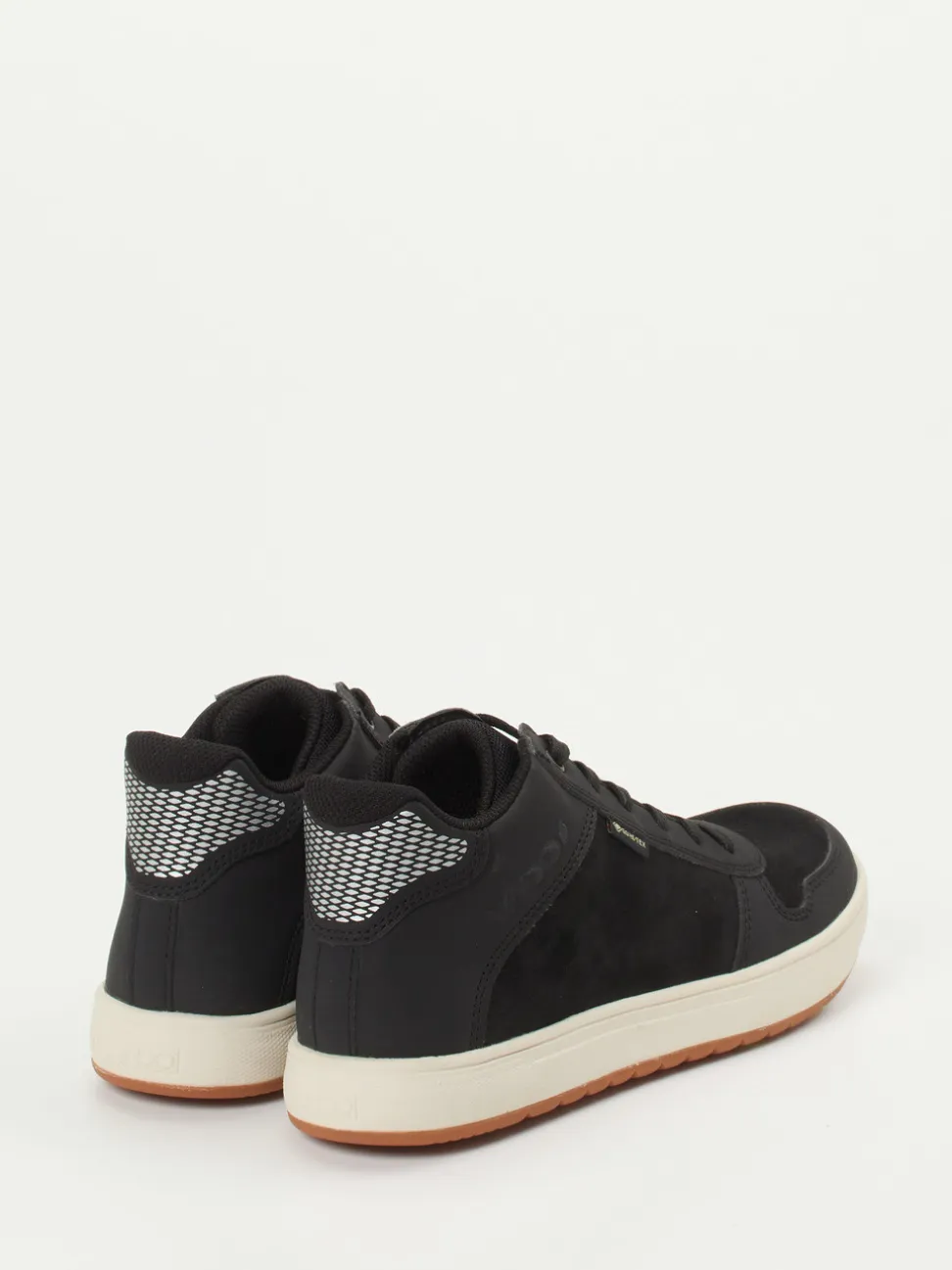 Vado – Mid-Top Sneaker aus Veloursleder Schwarz