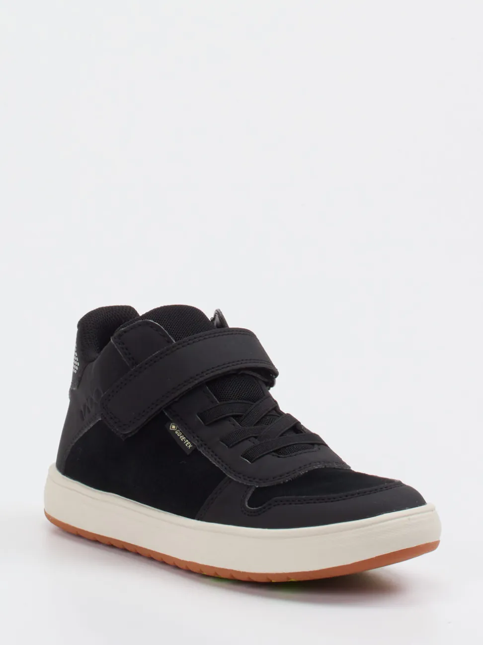 Vado – Mid-Top-Sneaker aus Veloursleder schwarz