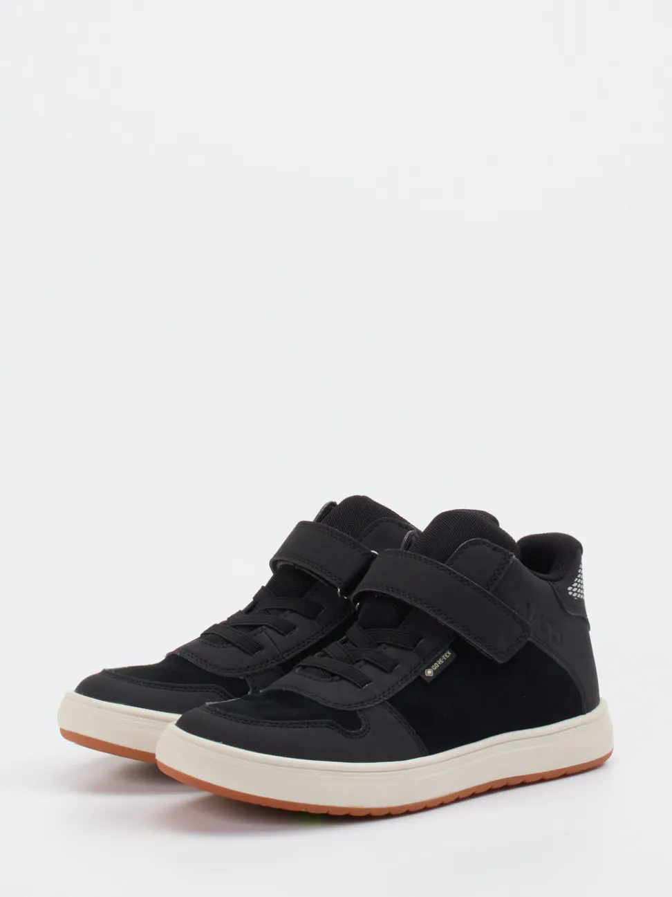 Vado – Mid-Top-Sneaker aus Veloursleder schwarz