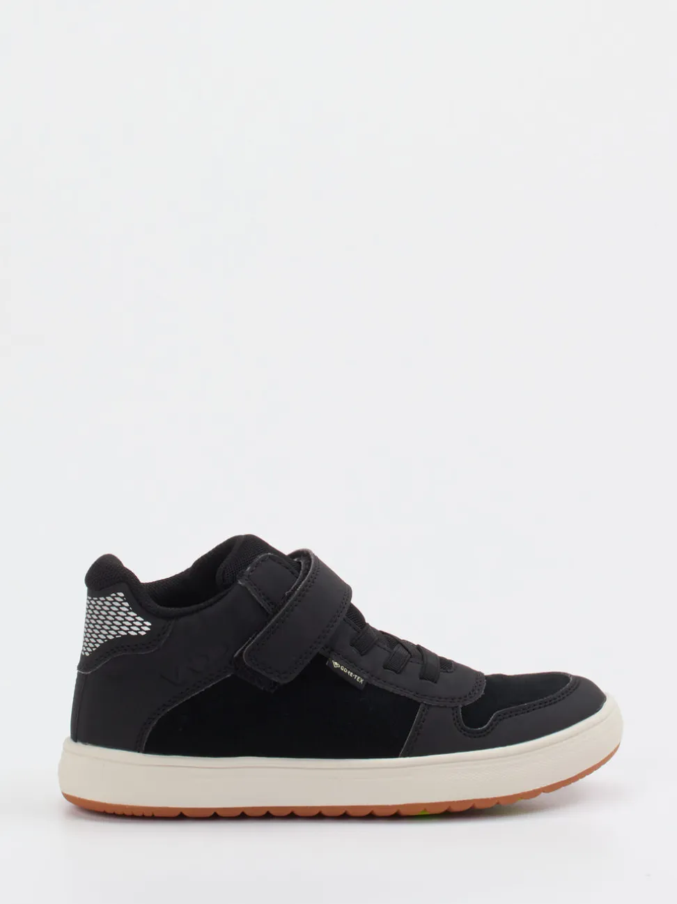 Vado – Mid-Top-Sneaker aus Veloursleder schwarz