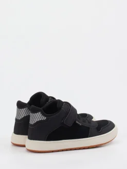 Vado – Mid-Top-Sneaker aus Veloursleder schwarz