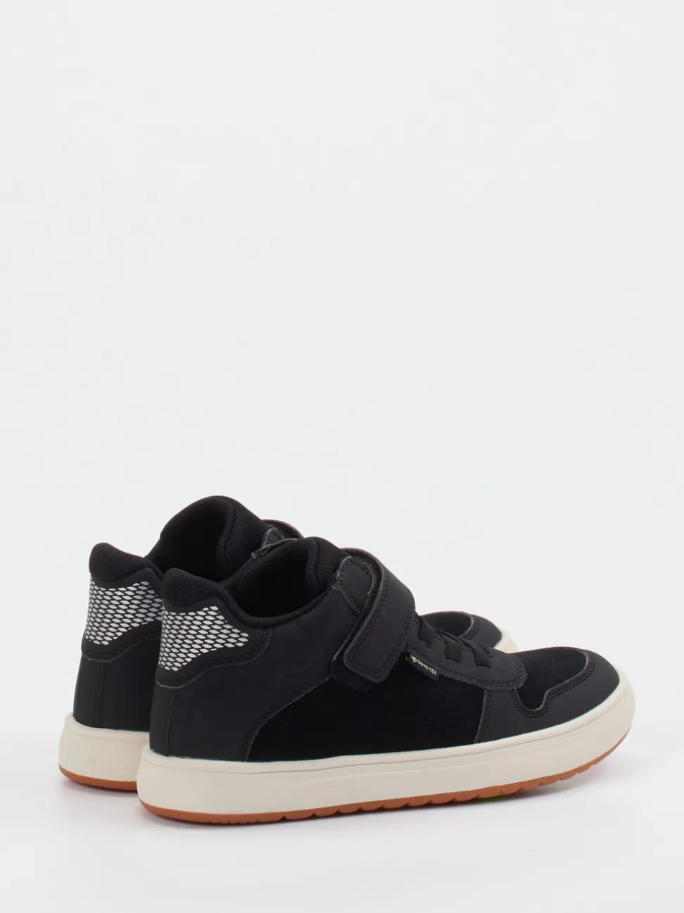 Vado – Mid-Top-Sneaker aus Veloursleder schwarz