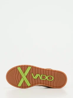 Vado – Mid-Top-Sneaker aus Veloursleder rostbraun