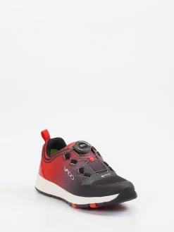 Vado – Outdoor-Sneaker aus Textil in Rot-Schwarz