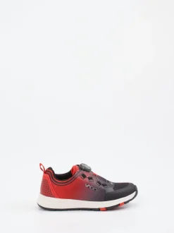 Vado – Outdoor-Sneaker aus Textil in Rot-Schwarz