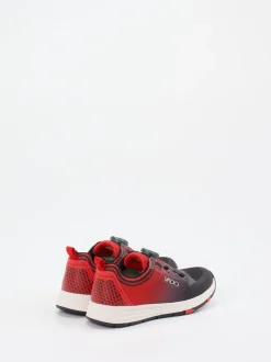 Vado – Outdoor-Sneaker aus Textil in Rot-Schwarz