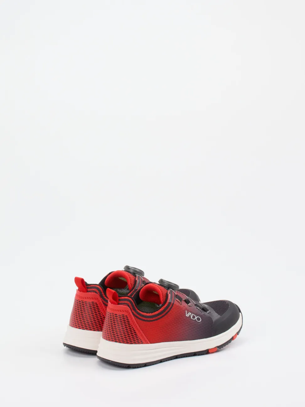 Vado – Outdoor-Sneaker aus Textil in Rot-Schwarz