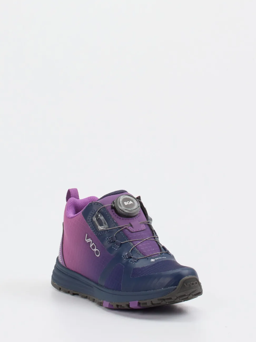 Vado – Outdoor-Sneaker aus Textil in Lila-Blau