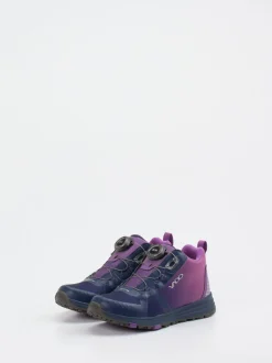 Vado – Outdoor-Sneaker aus Textil in Lila-Blau