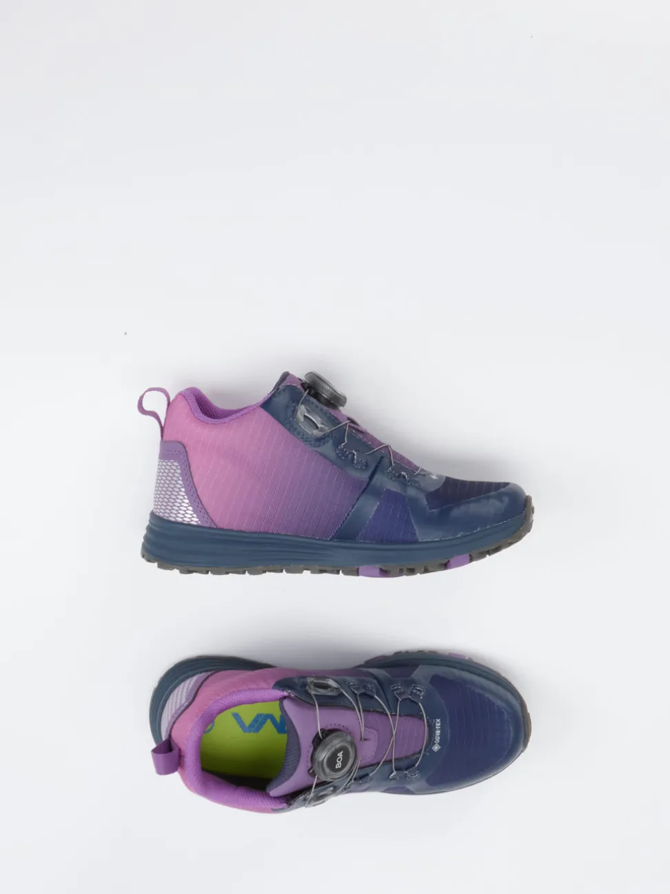 Vado – Outdoor-Sneaker aus Textil in Lila-Blau