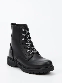 Vado – Schnürboots aus Kalbleder Schwarz