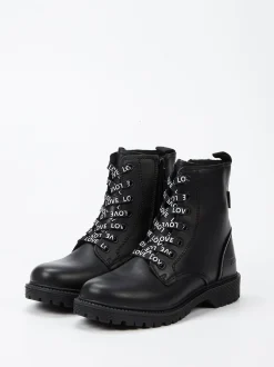 Vado – Schnürboots aus Kalbleder Schwarz