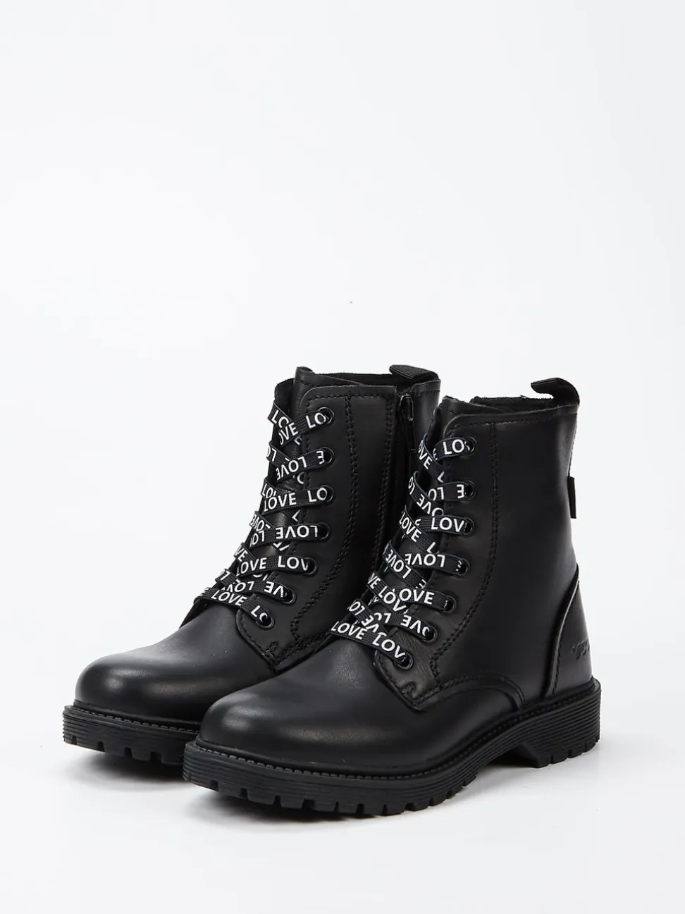 Vado – Schnürboots aus Kalbleder Schwarz