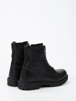 Vado – Schnürboots aus Kalbleder Schwarz