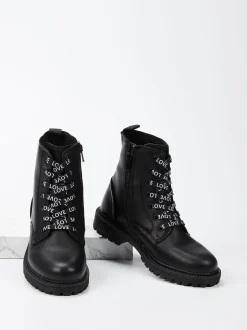 Vado – Schnürboots aus Kalbleder Schwarz