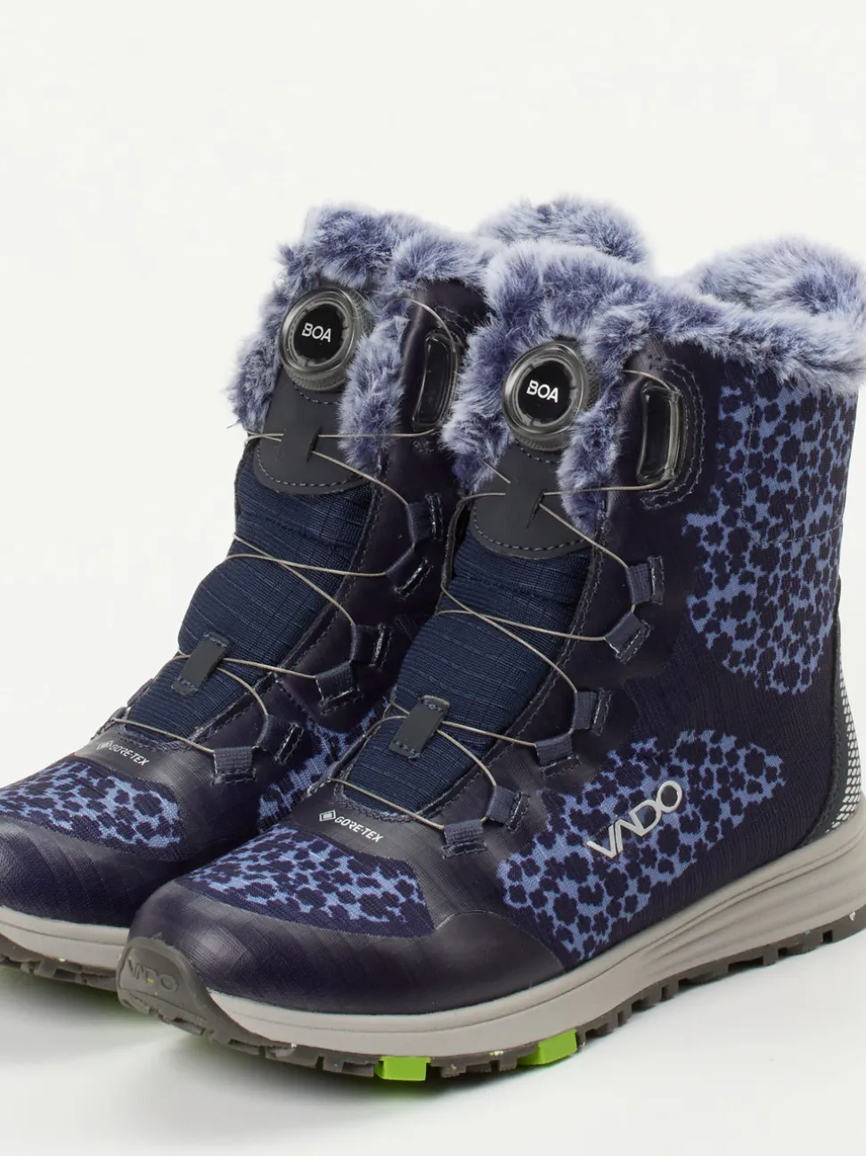 Vado – Winterstiefel aus Textil in Dunkelblau