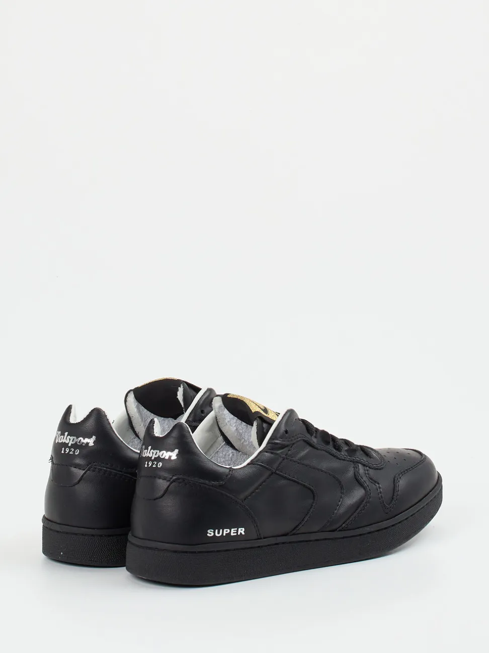 Valsport – Sneaker aus Kalbleder in Schwarz