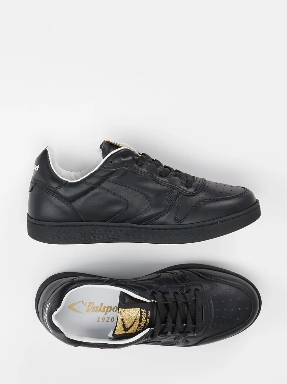 Valsport – Sneaker aus Kalbleder in Schwarz