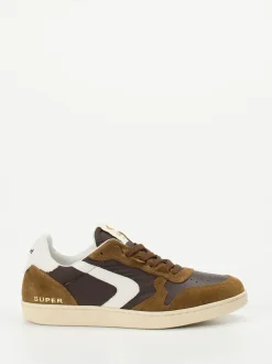 Valsport – Sneaker aus Kalbleder und Nylon braun