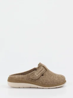 Varomed – Filzclogs aus Wollfilz beigebraun