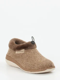 Varomed – Filzpantoffeln aus Filz in Braun