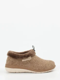 Varomed – Filzpantoffeln aus Filz in Braun