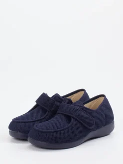 Varomed – Hausschuh aus Textil in Dunkelblau