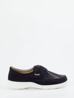 Varomed – Klettschuh aus Veloursleder Dunkelblau