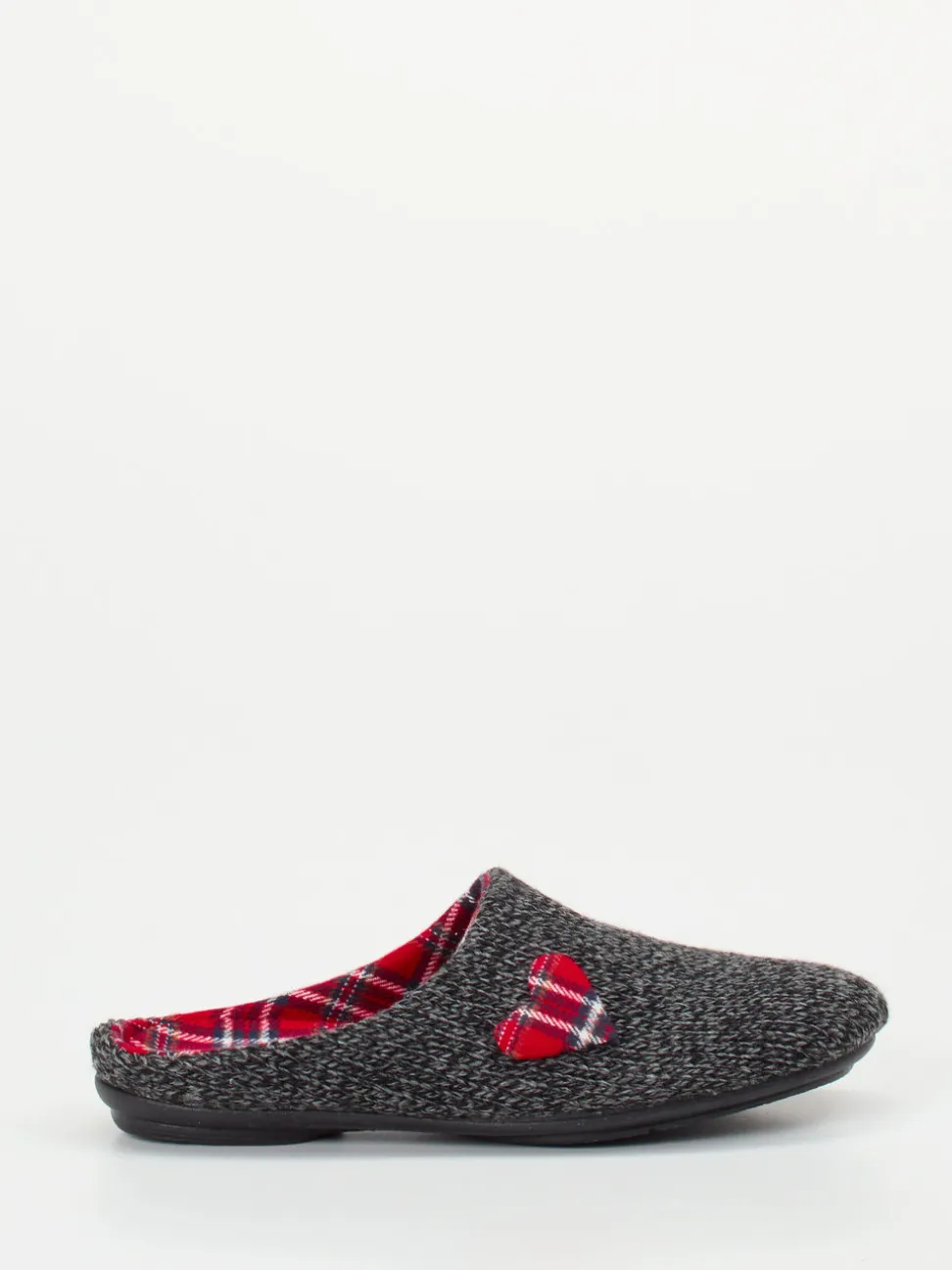 Varomed – Pantoffeln aus Textil in Anthrazitgrau