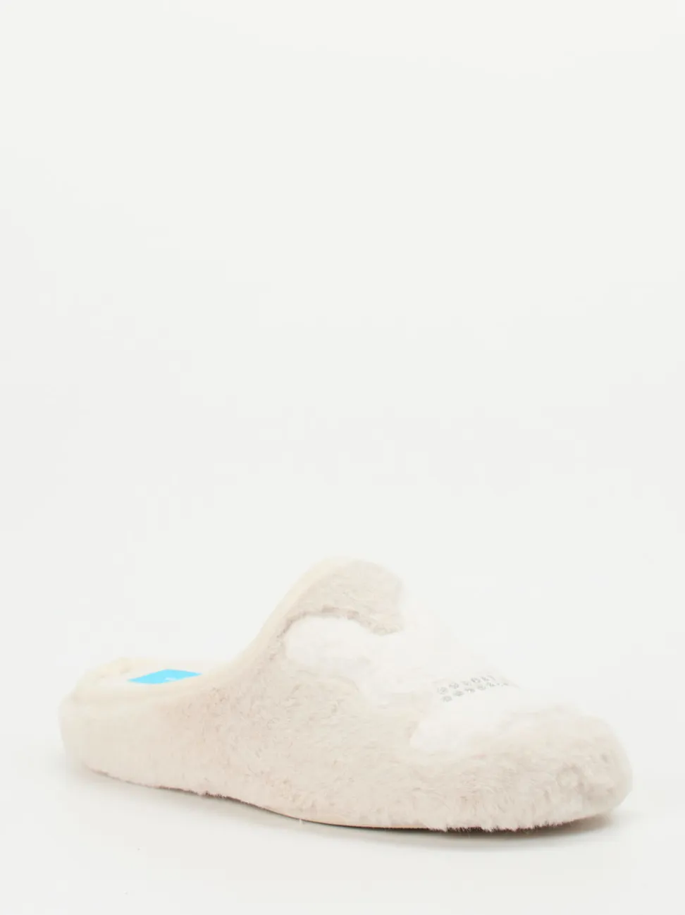 Varomed – Pantoffeln aus Textilfell beige