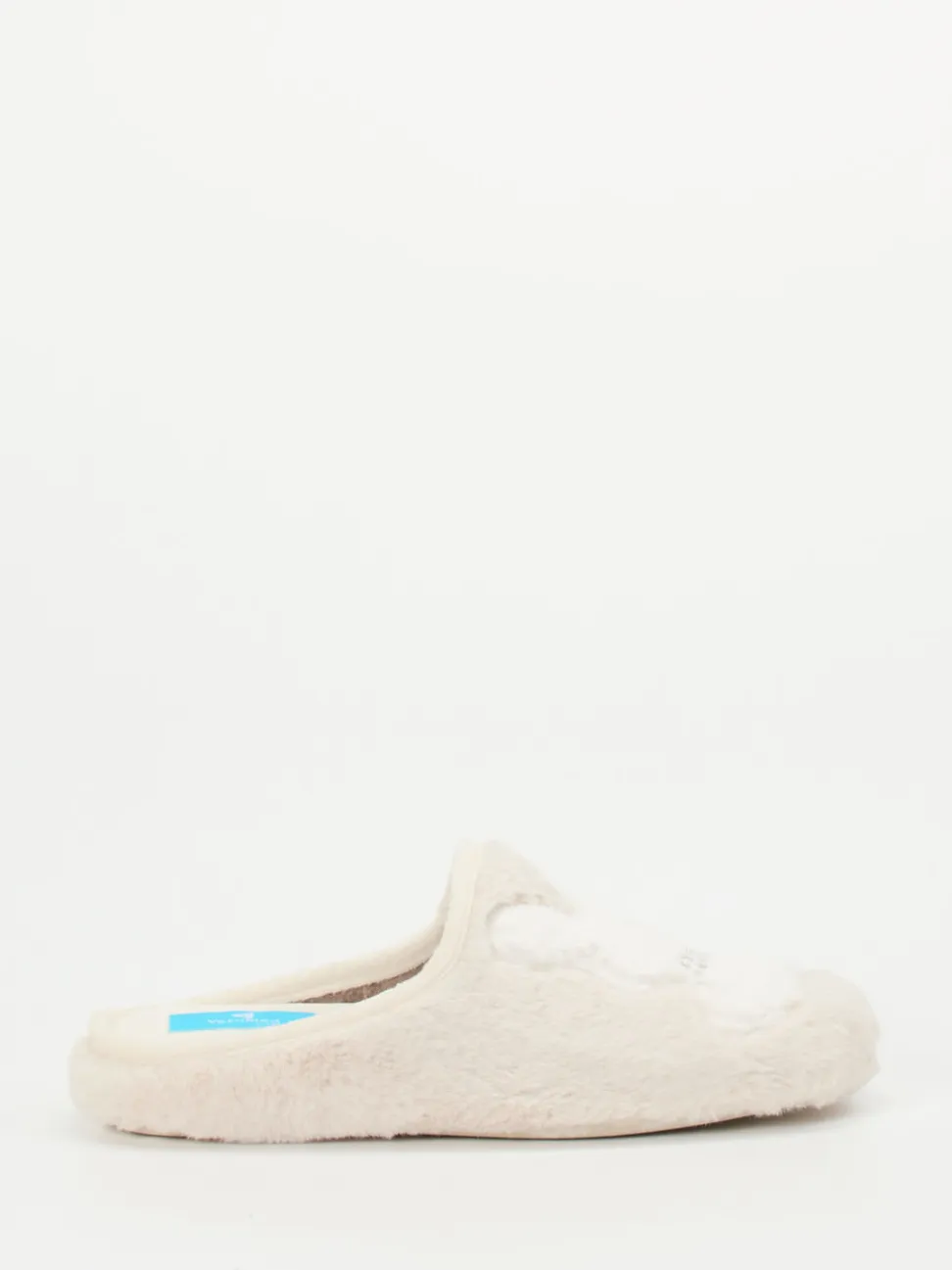 Varomed – Pantoffeln aus Textilfell beige
