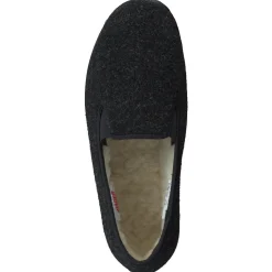 Varomed – Slipper aus Filz in Grau meliert