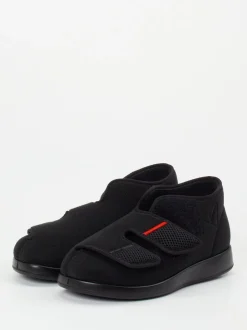 Varomed – Therapieschuh aus Textil in Schwarz