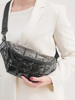 VeeCollective Berlin – Bauchtasche aus Nylon Schwarz