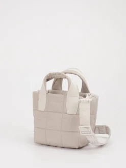 VeeCollective Berlin – Mini Tote Bag aus Nylon taupe